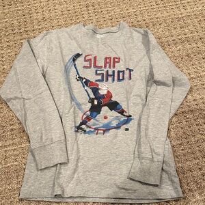 Wes and Willy hockey tee